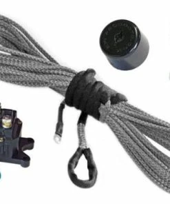 Alternative view of KFI Stealth Synthetic 2500 Lb Winch [SE25]