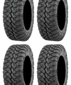 Full Set Of QuadBoss QBT846 (8ply) Radial 28x10-14 ATV Tires (4)