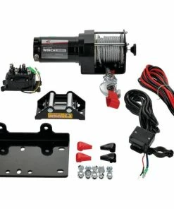 All Balls 3500 Lb Steel Cable Winch 2 Bolt [431-01022]