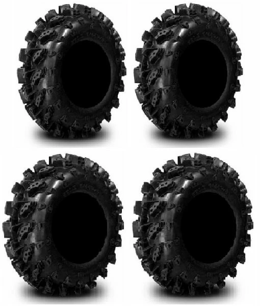 Full Set Of Interco Swamp Lite 29.5x10-12 ATV Tires (4) 3 Full Set Of Interco Swamp Lite 29.5x10-12 ATV Tires (4)