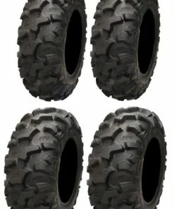 Full Set Of ITP Blackwater Evolution 25x9-12 And 25x11-12 ATV Tires (4)