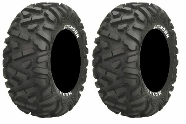 Pair Of Maxxis BigHorn Radial 28x10-14 ATV Tires (2) 3 Pair Of Maxxis BigHorn Radial 28x10-14 ATV Tires (2)