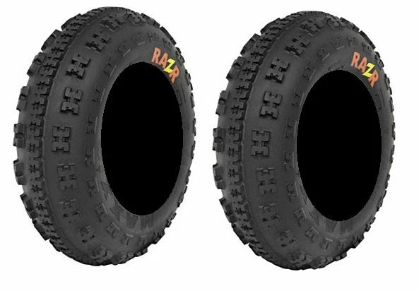 Pair Of Maxxis Razr Front ATV Tires 6ply 23x7-10 (2) 3 Pair Of Maxxis Razr Front ATV Tires 6ply 23x7-10 (2)
