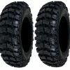 Pair Of Sedona Buzz Saw R/T 26x9-14 (6ply) ATV Tires (2) -ITP Sales Shop sbsf26x9 14p 2