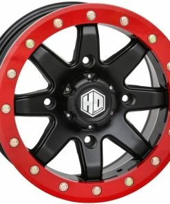 Alternative view of STI 14" HD9/A1 Beadlock Ring - Red [14HB9R6]